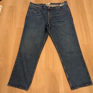 Abercrombie & Fitch Blue Straight Leg Jeans